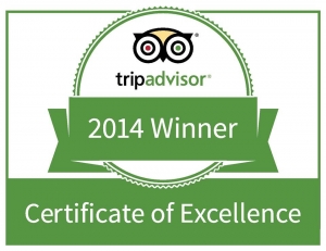 Sorrento Beach Motel Trip Advisor 2014 Certificate of Excellence Winner